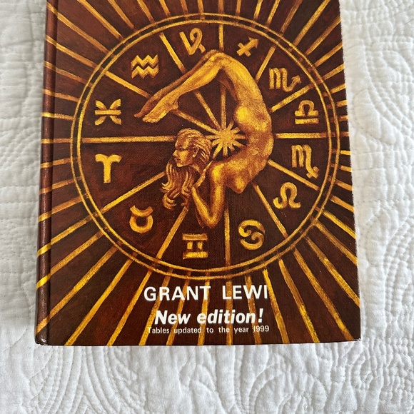 VINTAGE 1977 Astrology Book Heaven Knows What by Grant Lewi Rare Cover - Picture 7 of 7